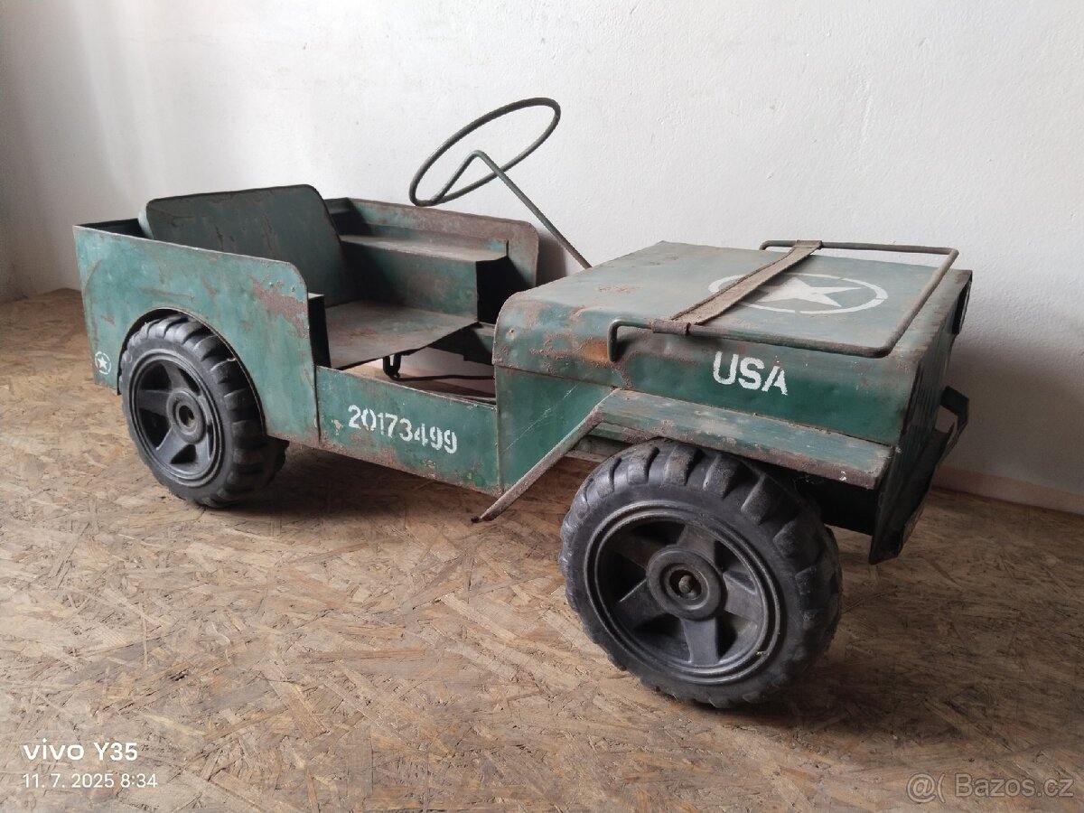 Šlapací autíčko Jeep - 3