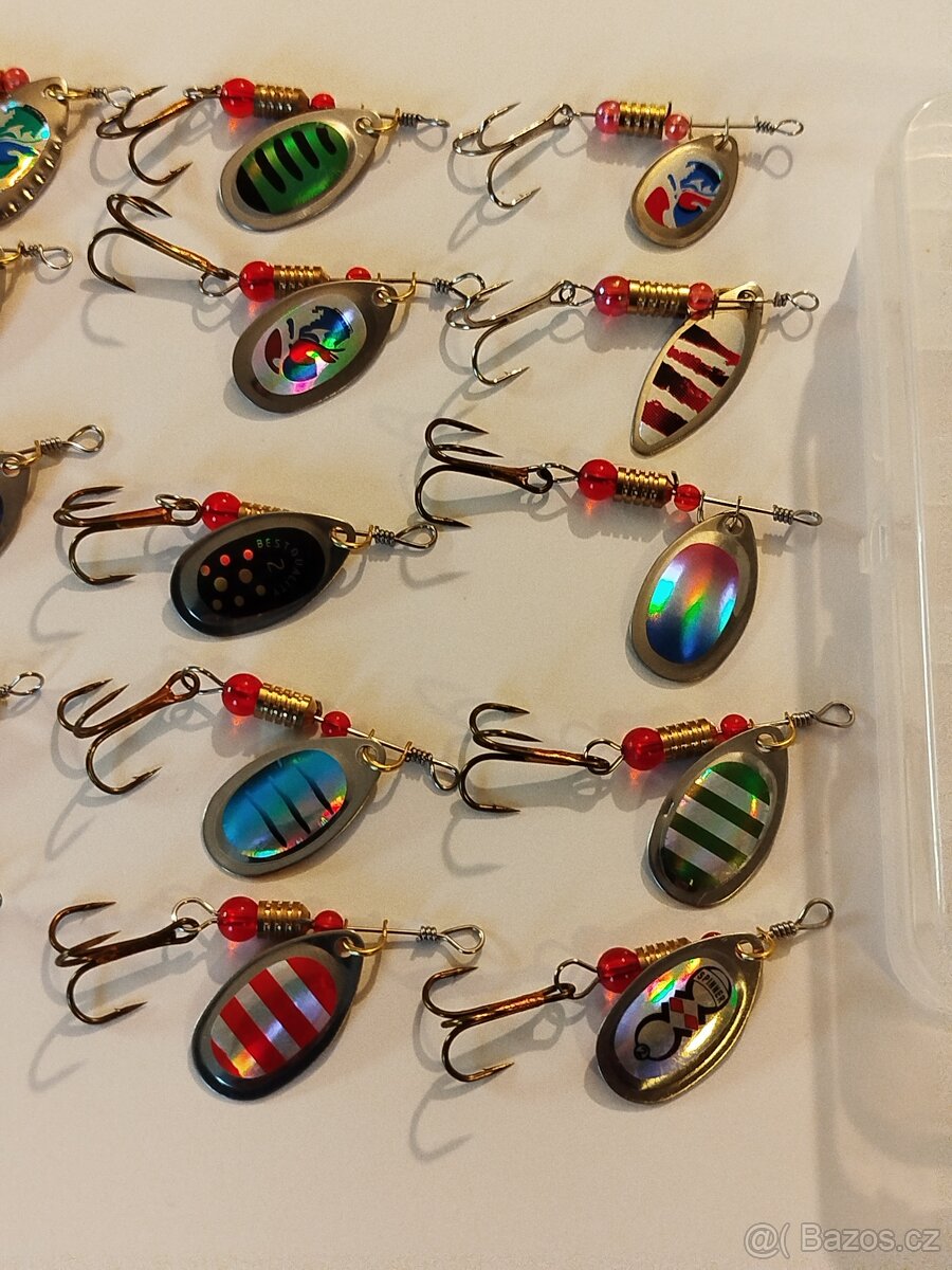 NOVÉ RYBÁŘSKÉ NÁSTRAHY - 20 KS ROTAČNÍCH TŘPYTEK - 3