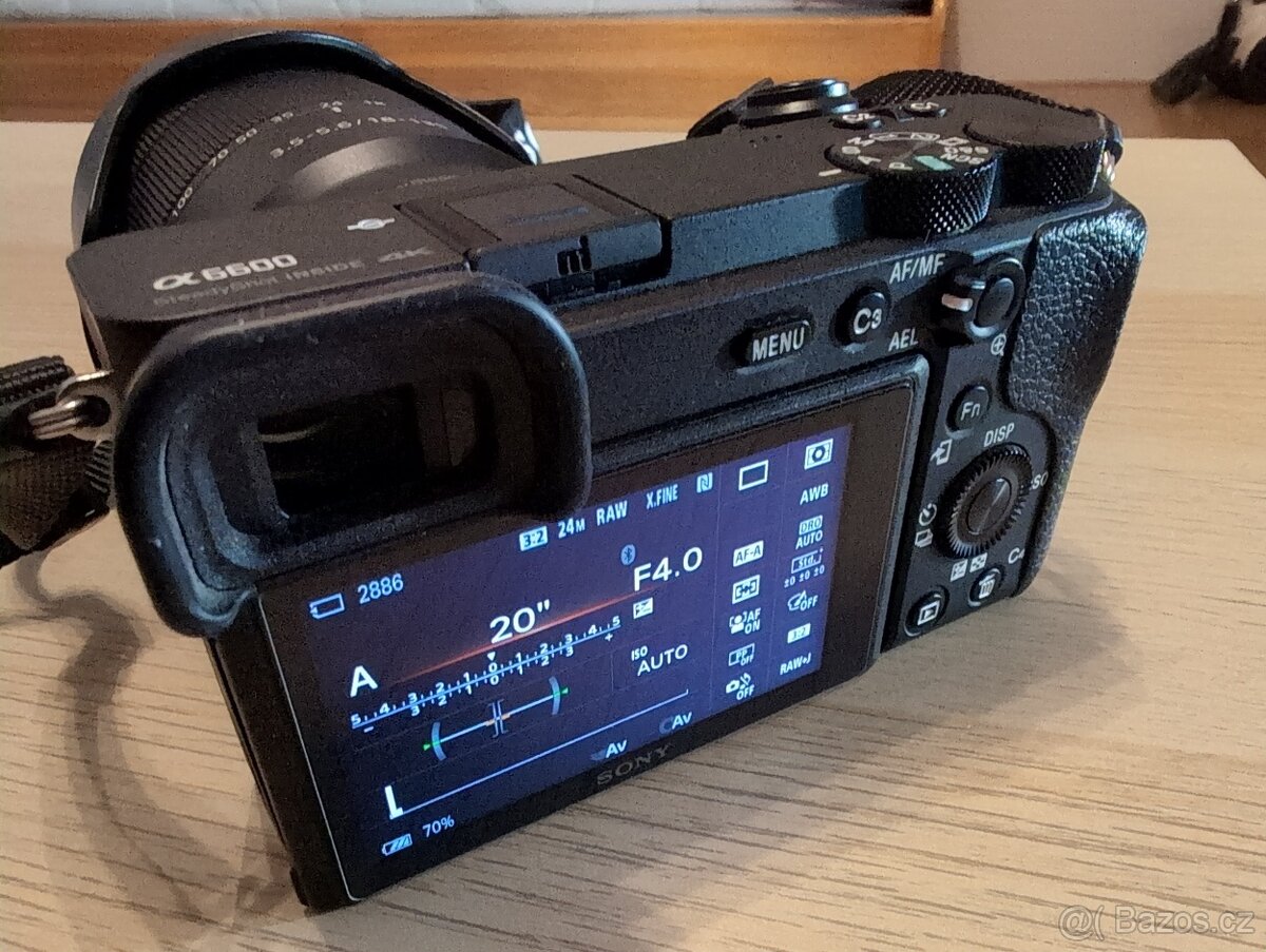 Sony A6600 + 18-135 mm v záruce - 3