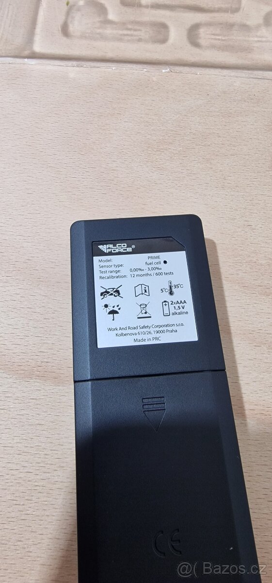 Alkohol tester - AlcoForce PRIME - 3