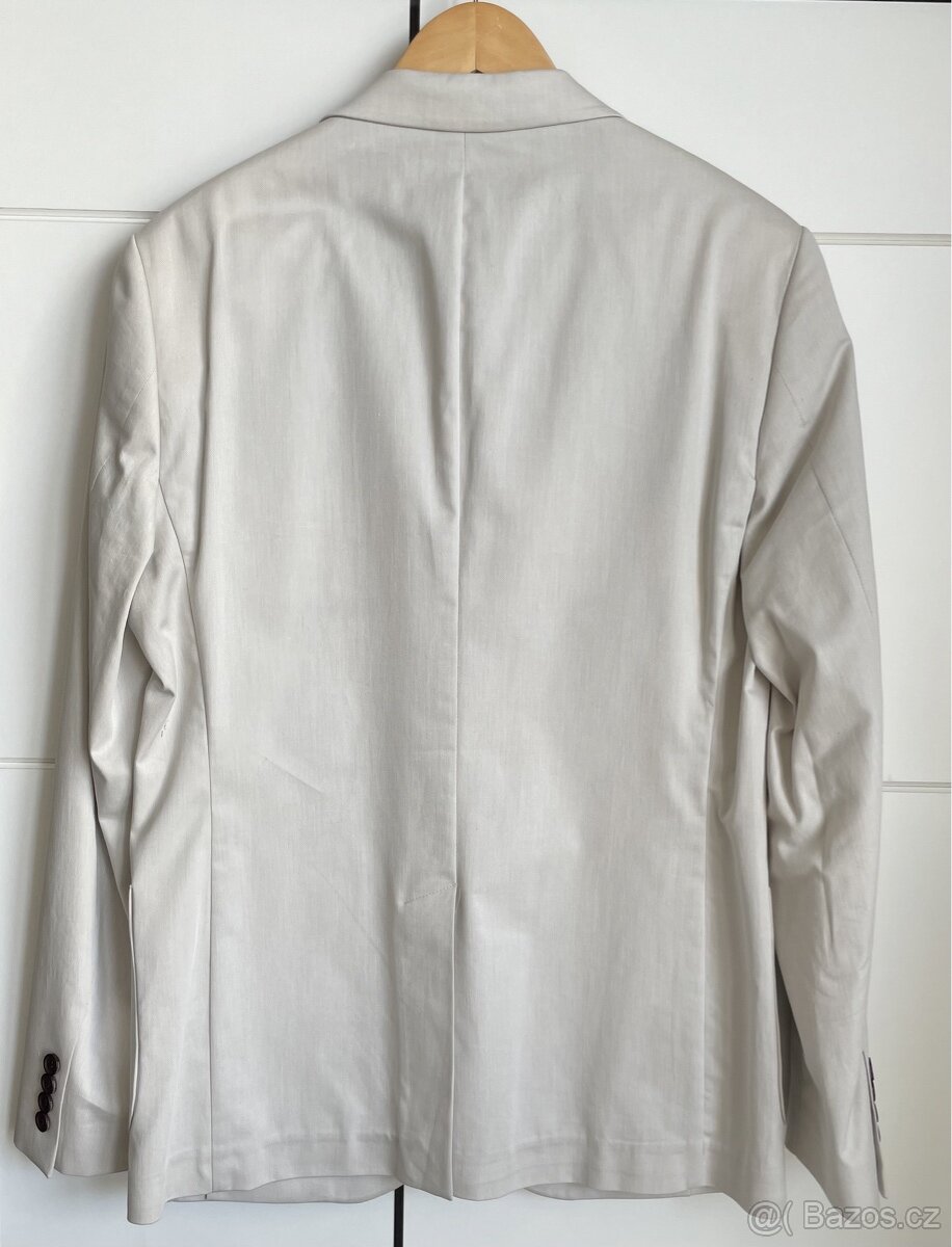 Béžové sako velikost 52 BEYMEN - 3