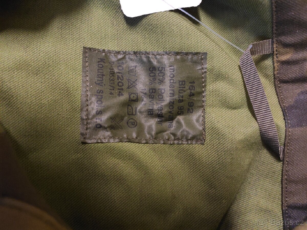 Bluza celoroční v.95 armádní - NOVE - 3