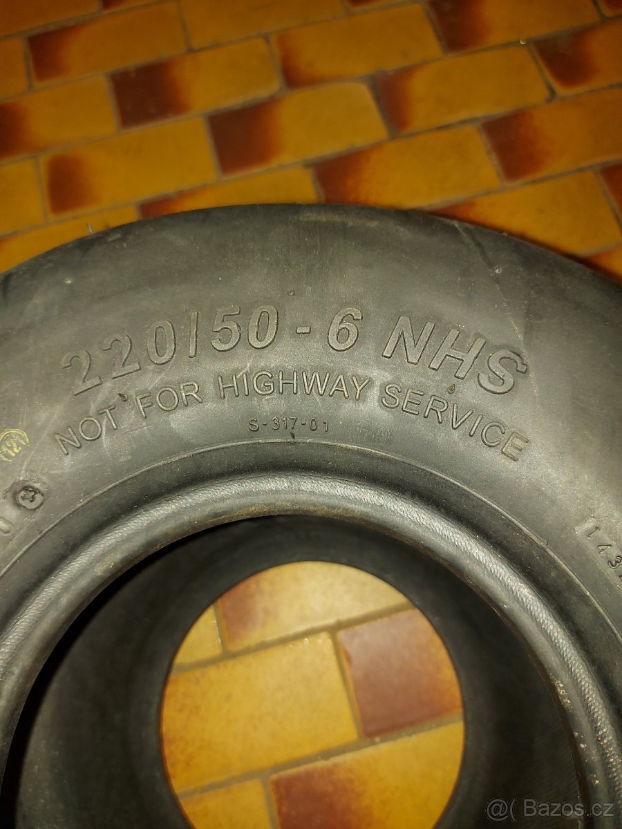 Pneu DELI TIRE S - 317 ROZMĚR 220/50-6...6 PR - 3