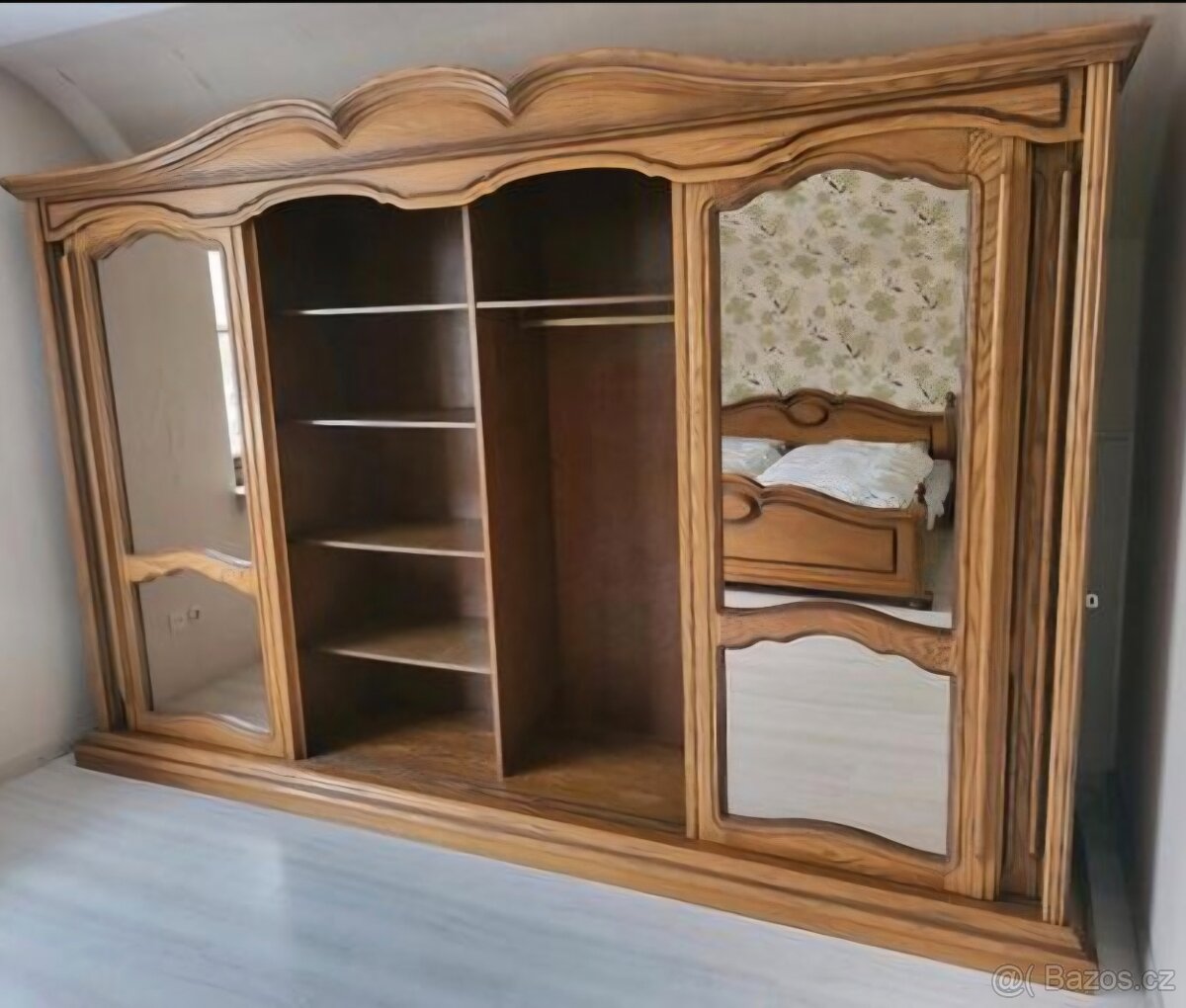 LUXUSNÍ RUSTIKÁLNÍ LOŽNICE DRAHÝ MODEL TOP STAV - 3