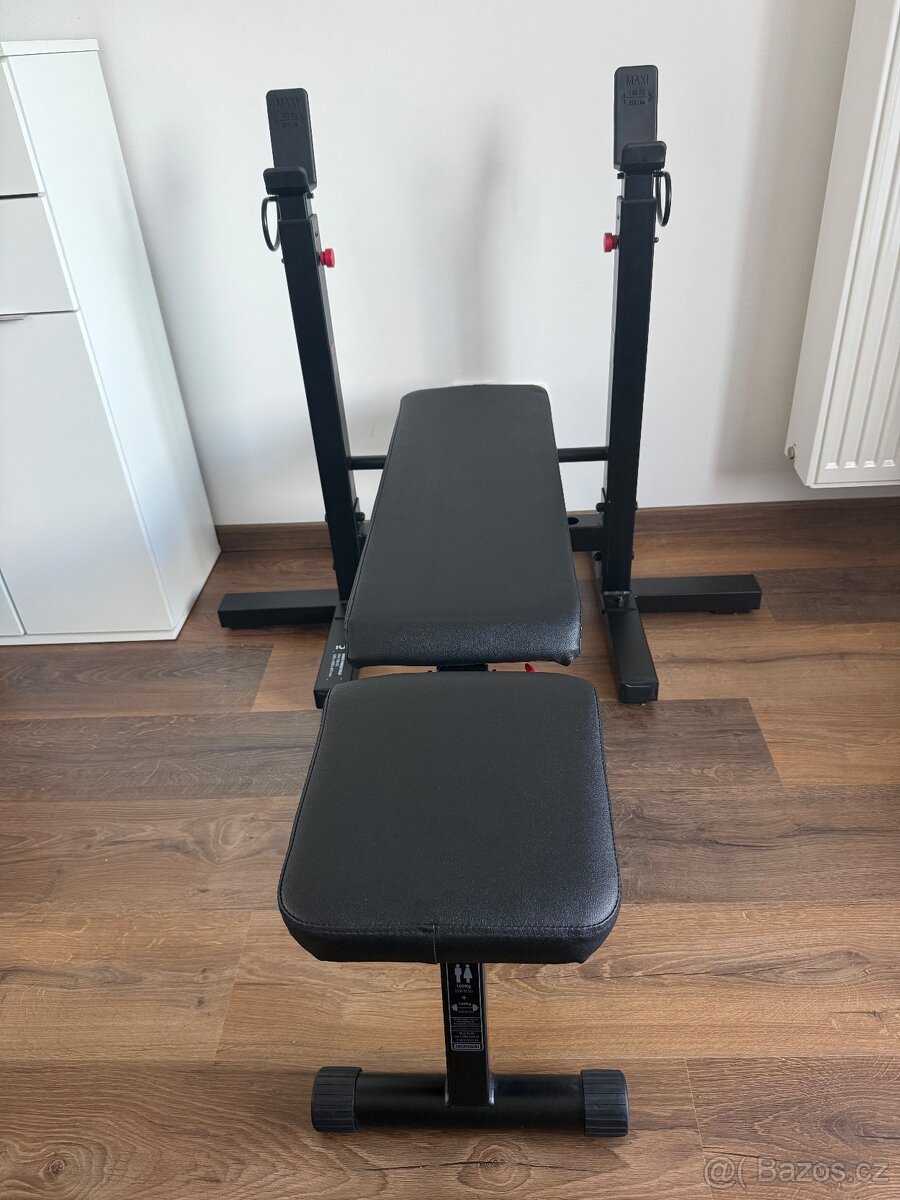 Skládací posilovací lavice s rozpažkami BenchPress Fold NOVÁ - 3