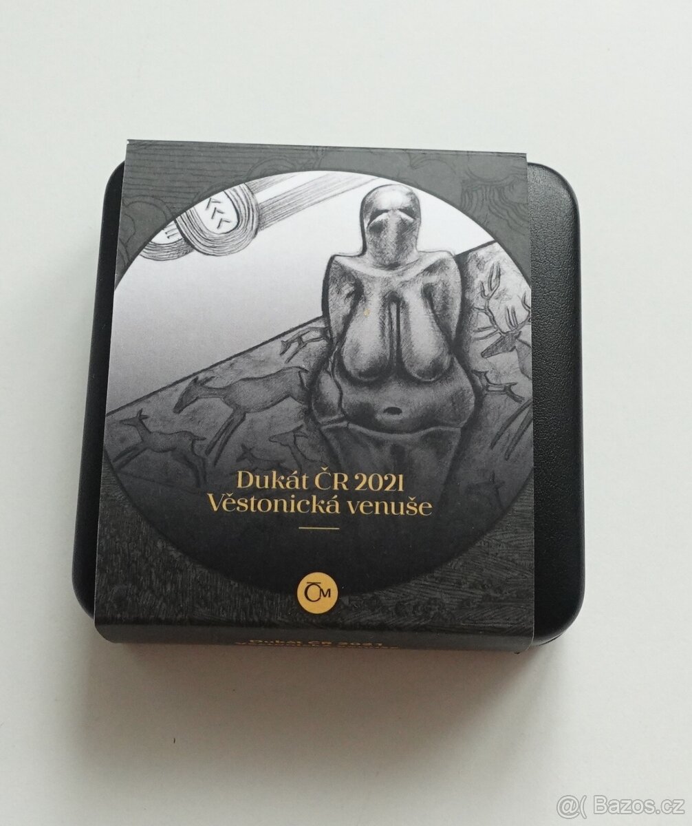 zlatýDukát ČR 2021 - Věstonická venuše proof - 3