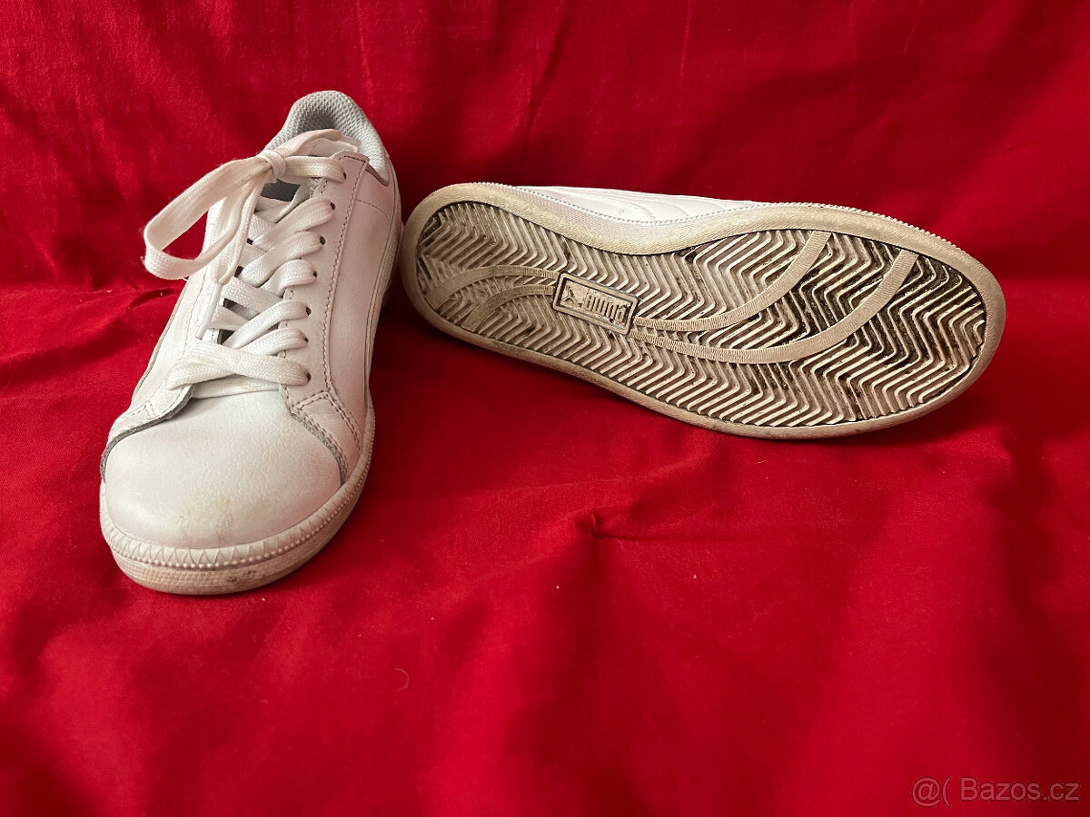 Prodám bílé tenisky zn.PUMA v.36 - 3