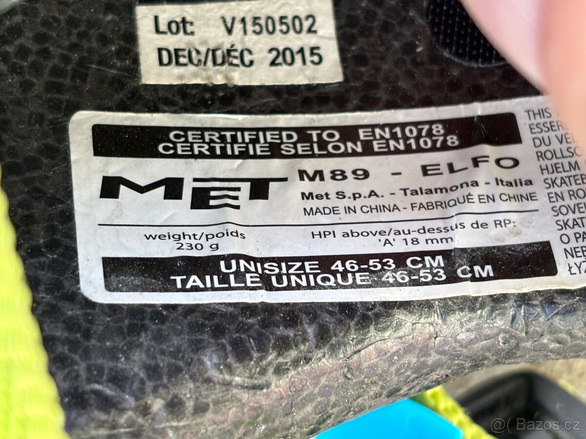 Detska cyklisticka prilba Met 46-53cm - 3