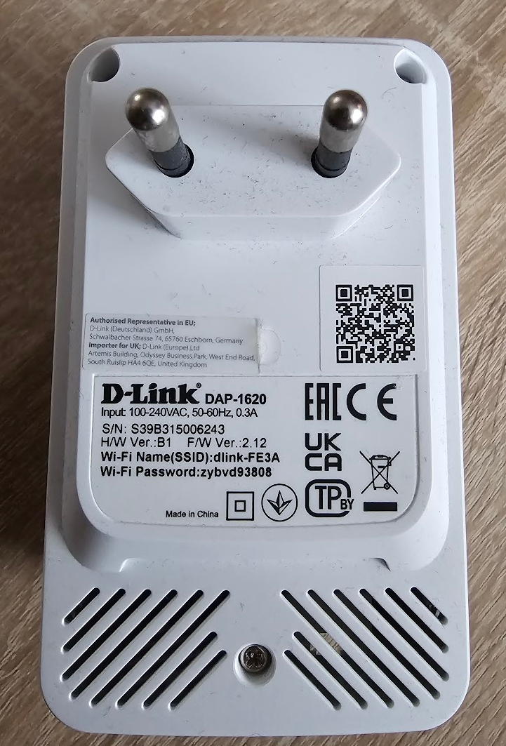 WiFi extendery D-Link DAP-1620 + TP-Link TL-WA850RE - 3