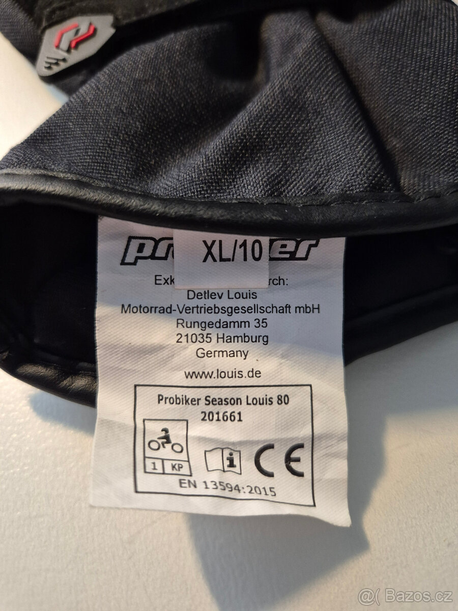 textilní/kožené rukavice LOUIS - 3