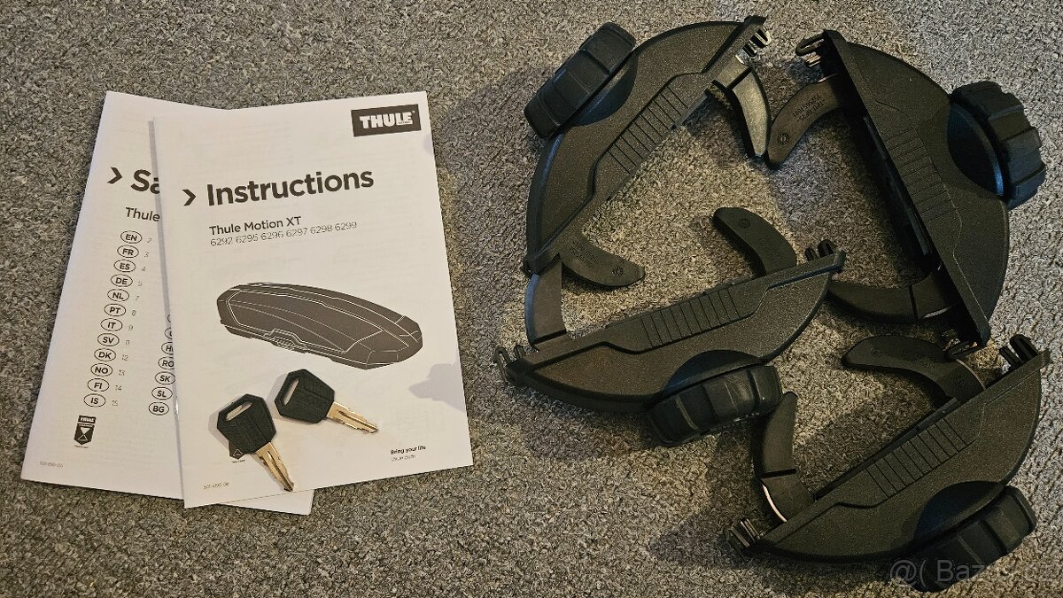 Prodám střešní box Thule Motion XT XL – lesklý titan - 3