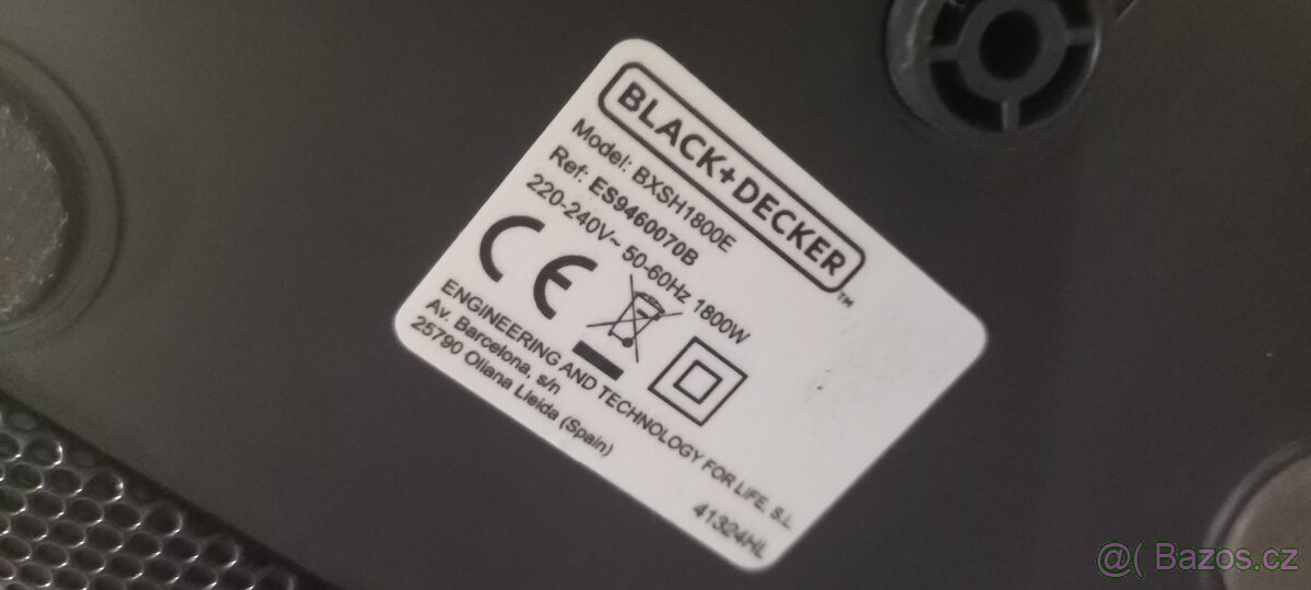 Topení Black A decker - 3