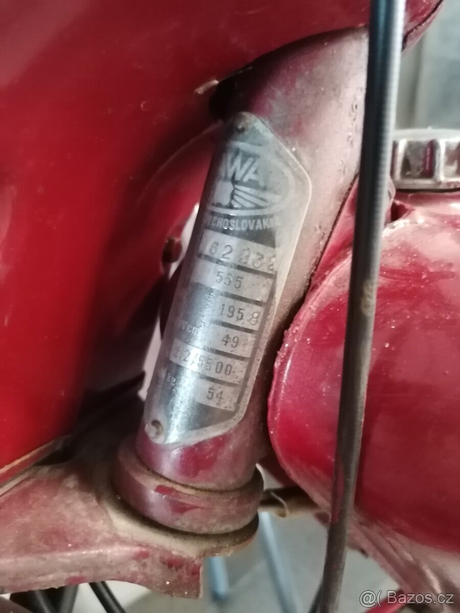 Jawa 555, pionýr Pařez - 3