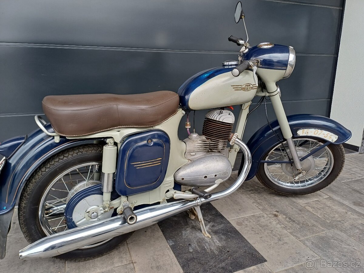 Jawa 250/353 kývačka s TP - 3