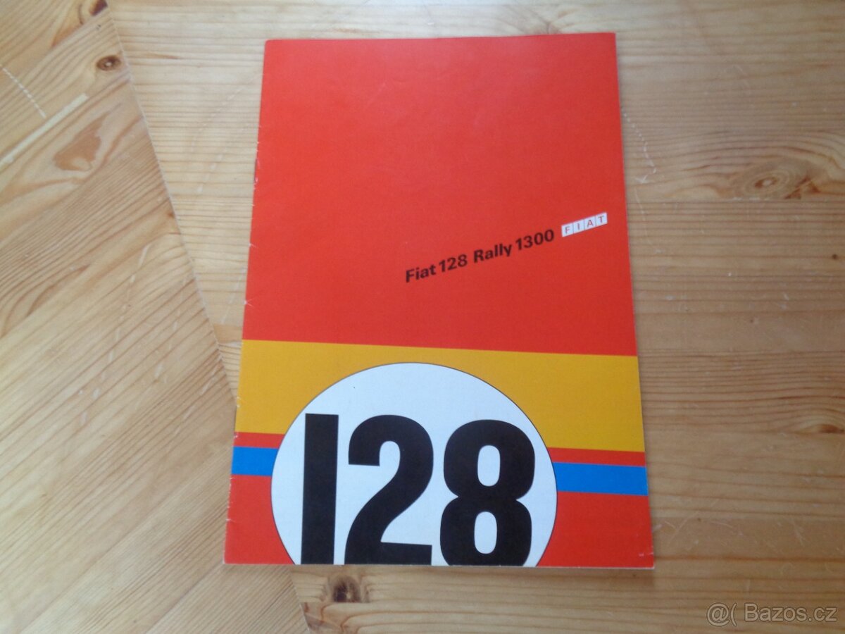 Fiat 128 Rally prospekty. - 3