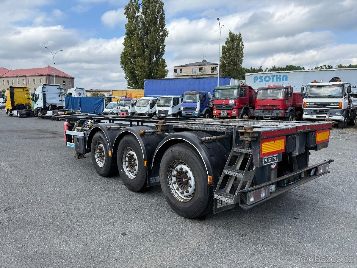 Kontejnerový návěs D-tec ADR - 3