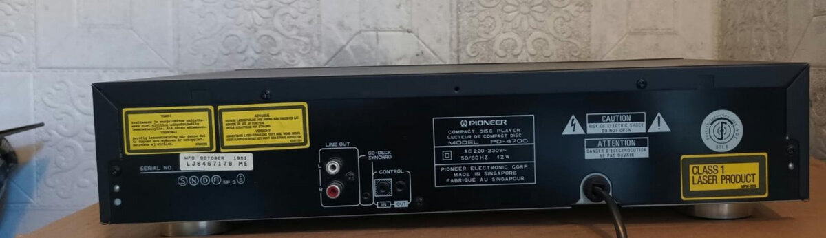 Prodám pěkný cd--PIONEER, PD-4700 - 3