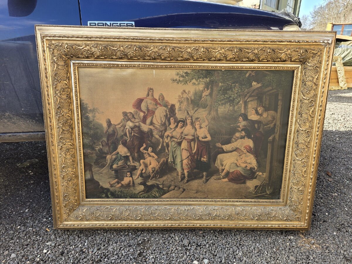 Staré velké obrazy - 3