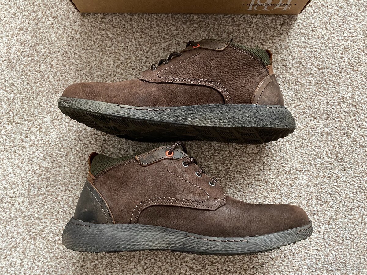 Nové pánské kožené podzimní/zimní boty Baťa - č. 42 - 3