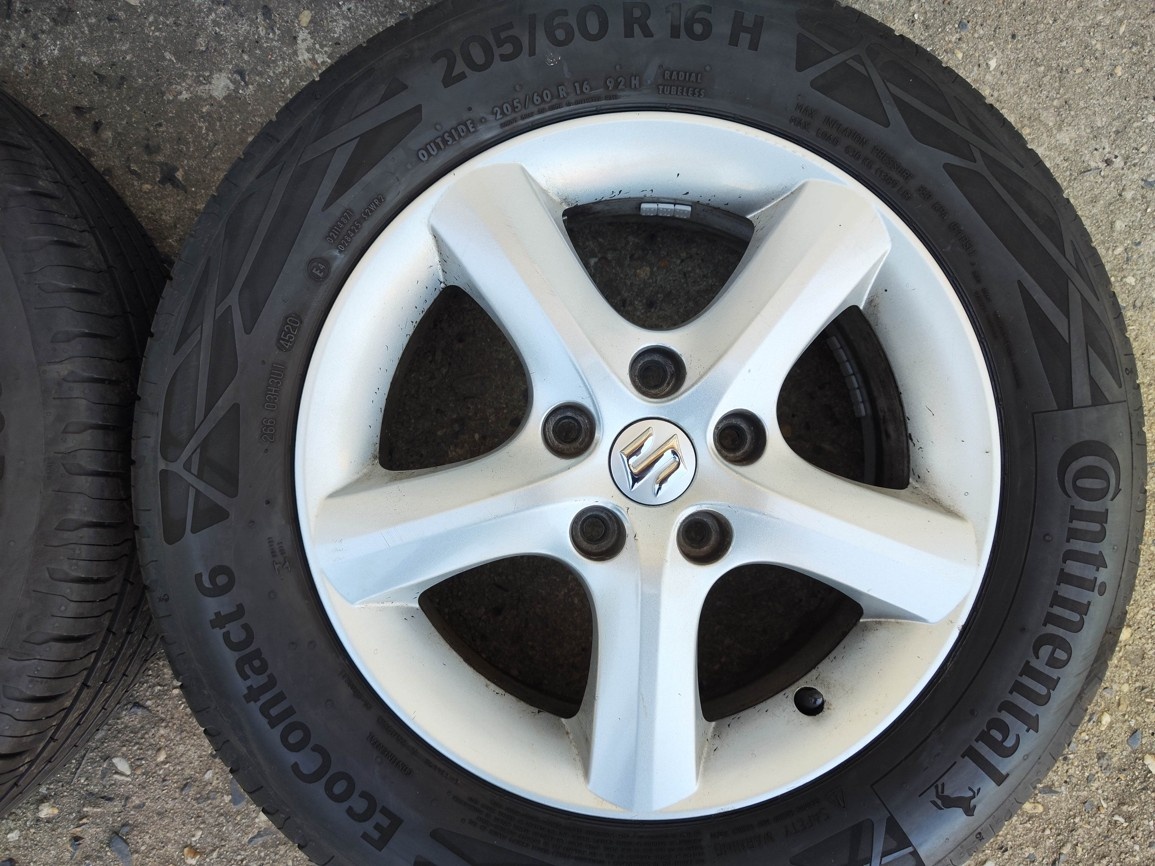 16"letní alu sada 5x114 origo Suzuki SX4 Sedici S-Cross - 3
