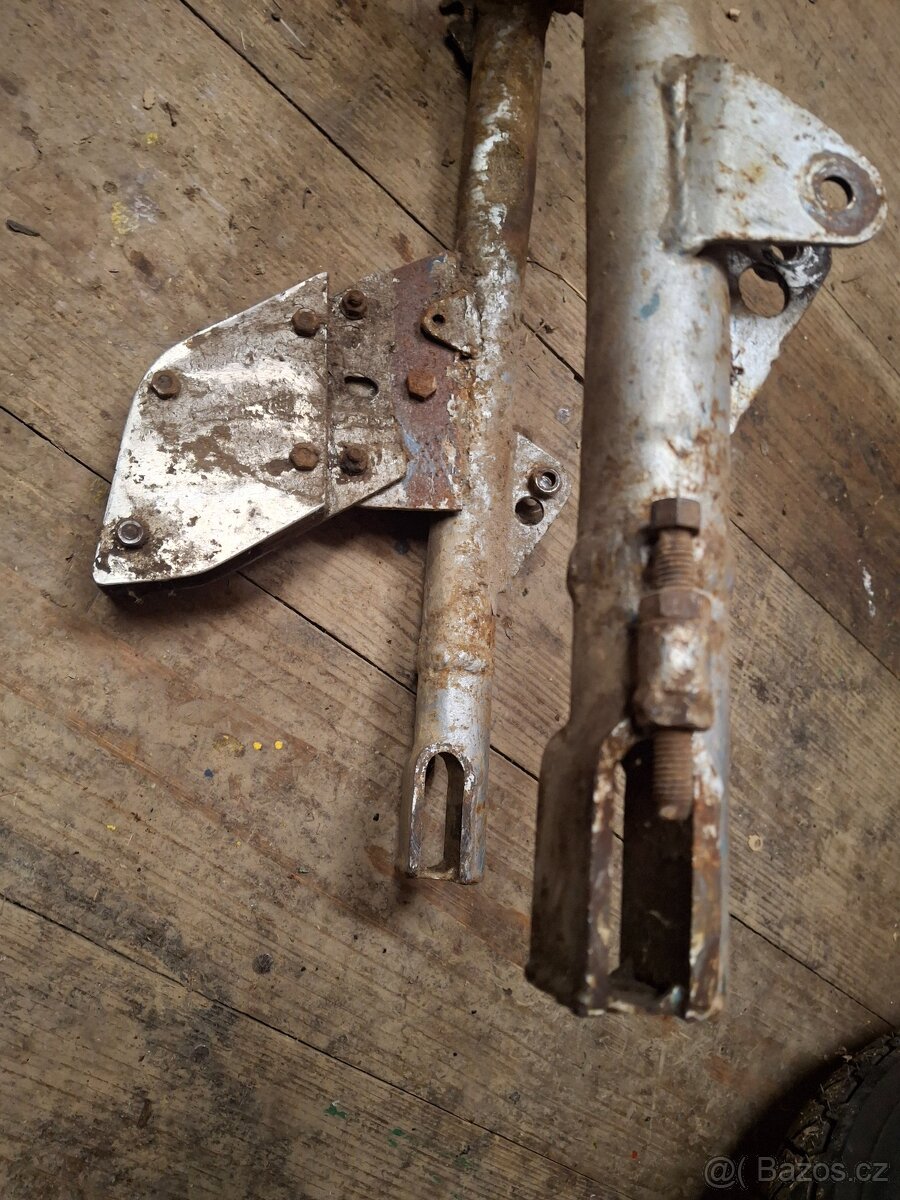 Kyvní vidlice jawa enduro, cz motokros - 3