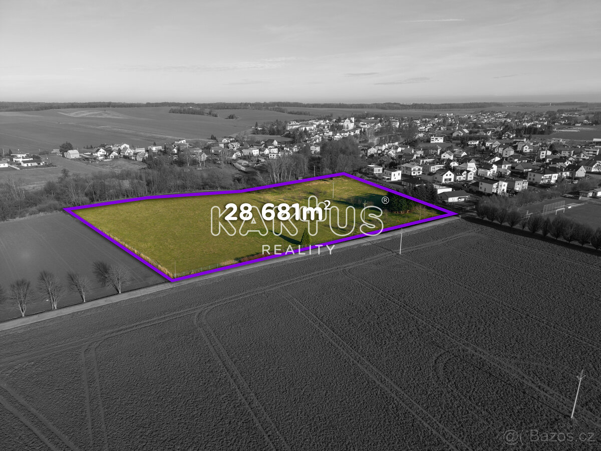 Prodej investičního pozemku 28.681 m², Bohuslavice - Hlučín - 3
