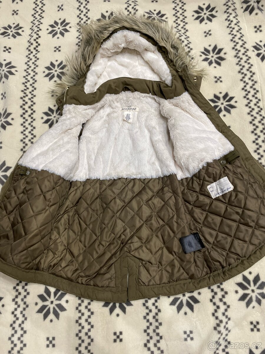 Zimní kabát H&M, vel. 110 - 3