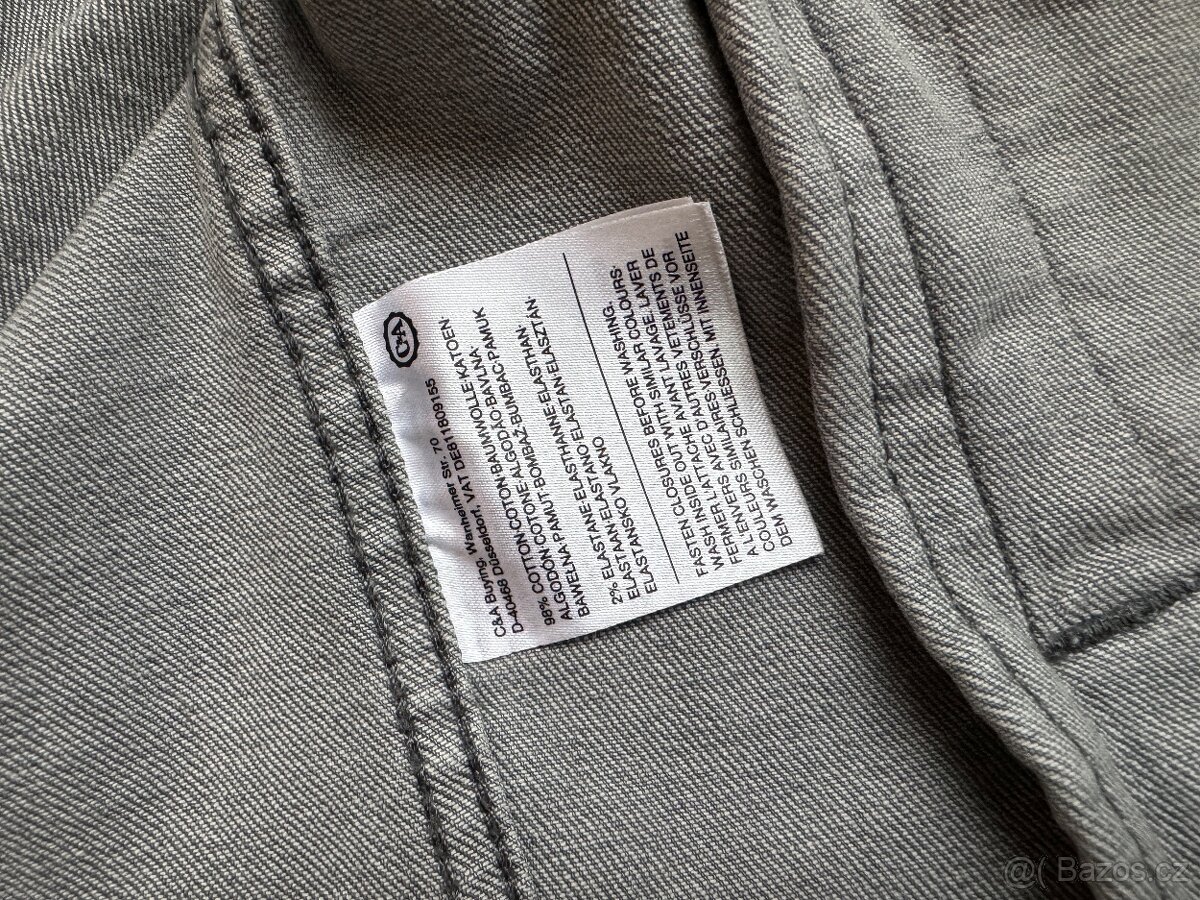 Pánská riflová bunda C&A XL - 3