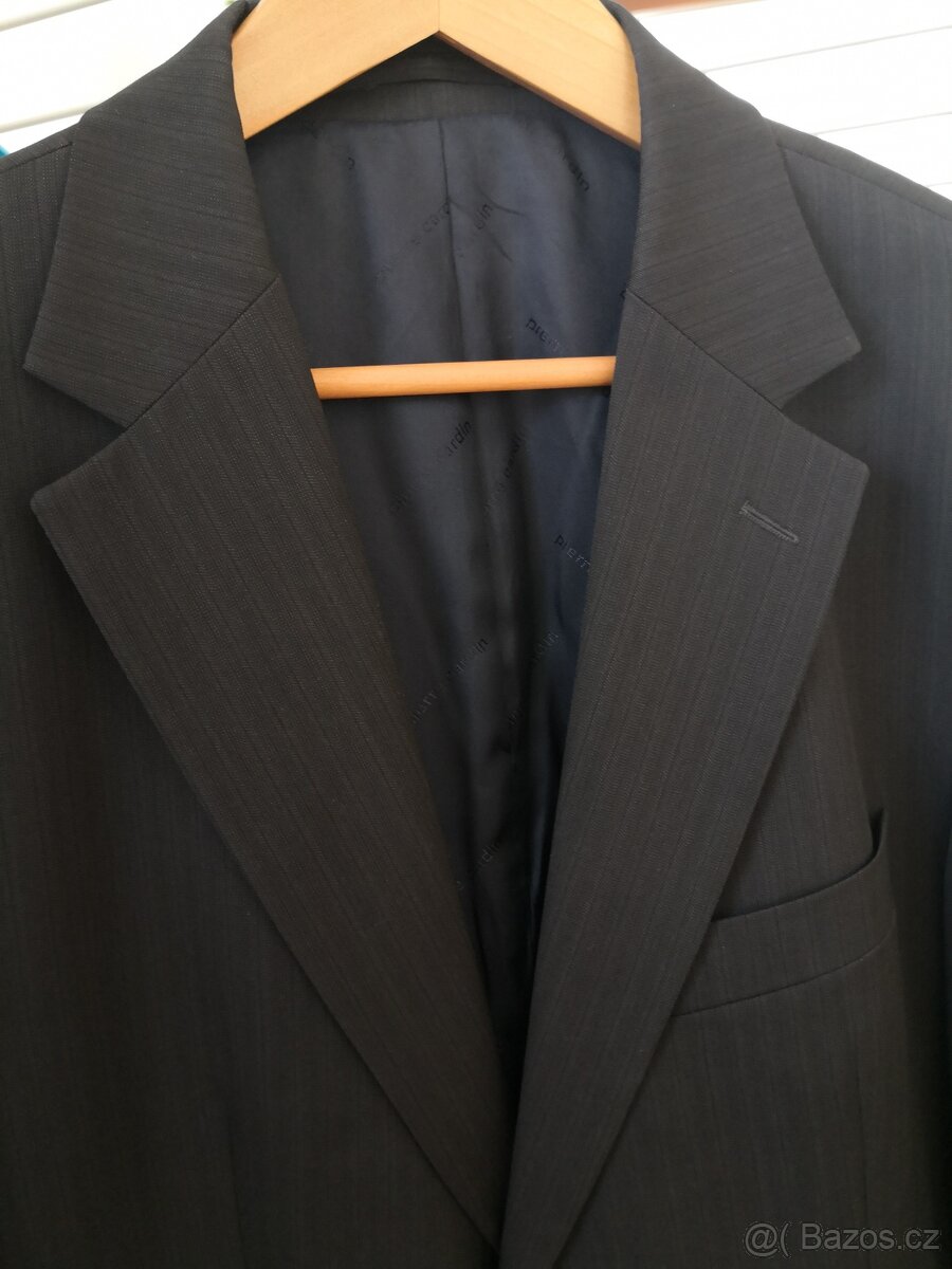 Nádherný oblek Pierre Cardin Paris vel. 52 - 3