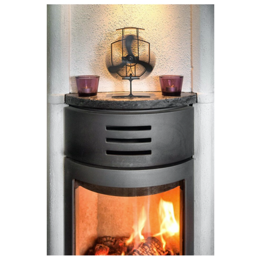 Krbový ventilátor na kamna - 3