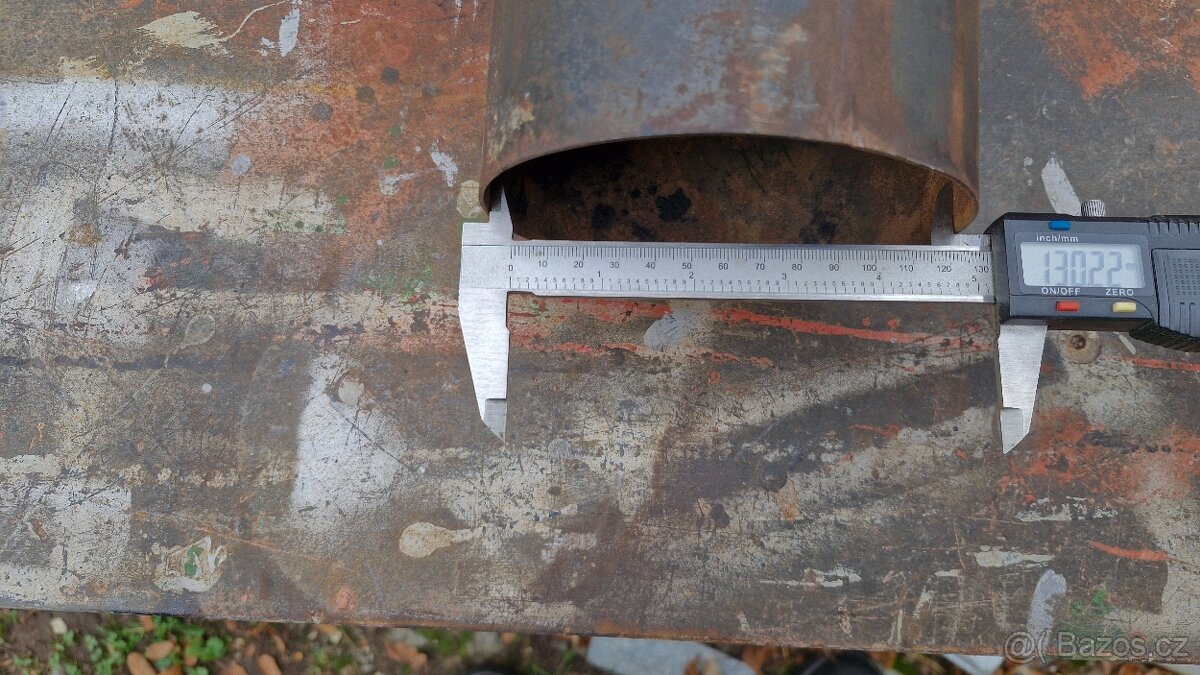 Koleno kouřovodu 130mm - 3
