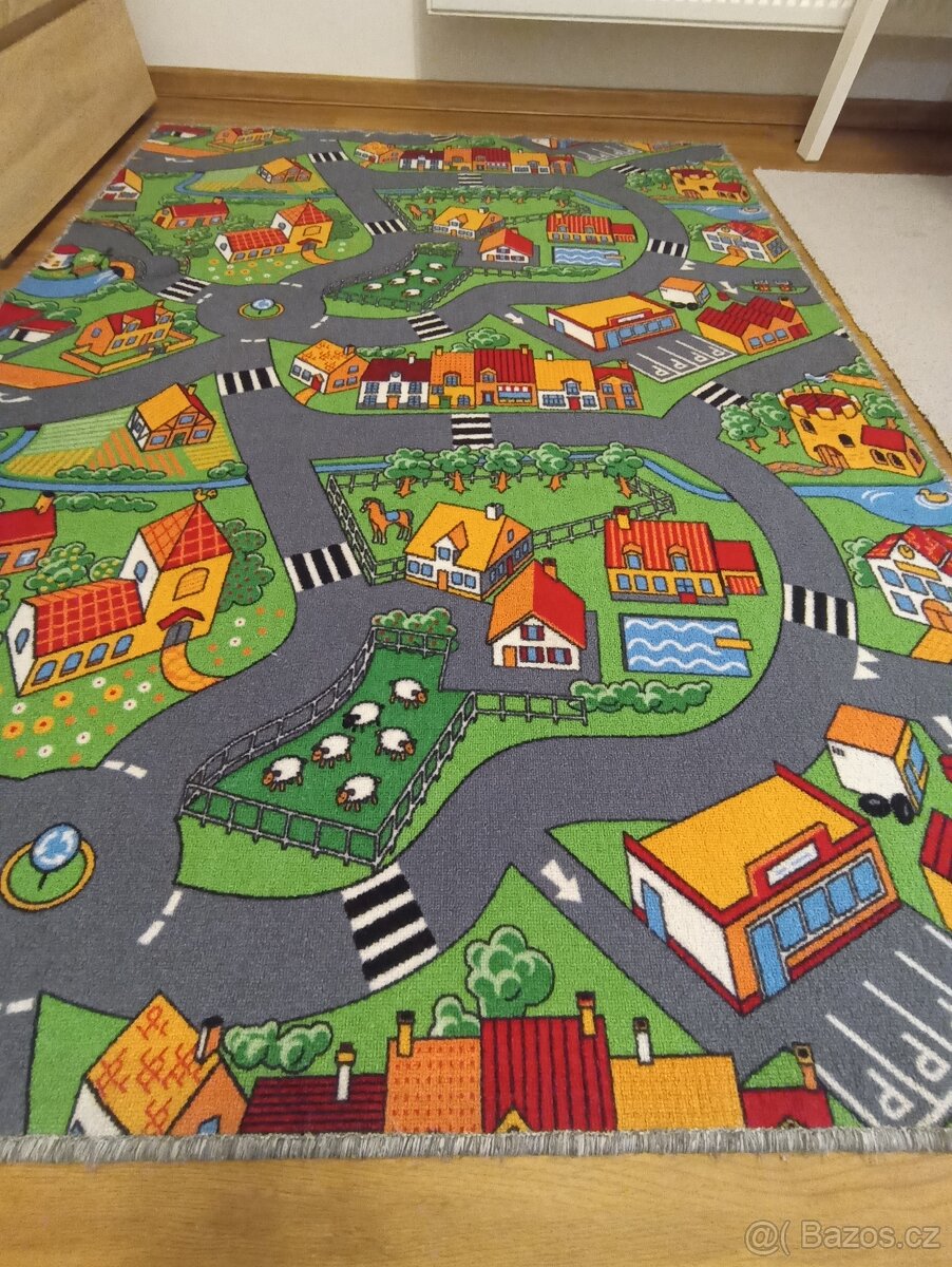 Dětský koberec na hraní silnice - 3