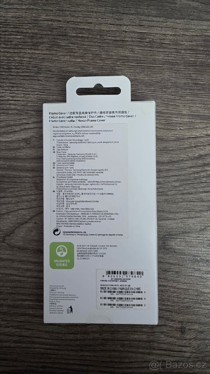 Zadní kryt frame Samsung Galaxy S22+ - 3