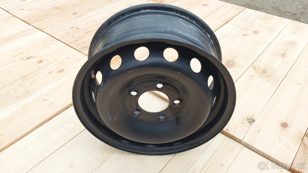 1ks Disk Renault Master 6,5x16 ET66 Černý - 3