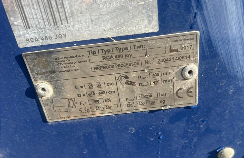 Štípací automat Tajfun RCA 480 Joy - 3