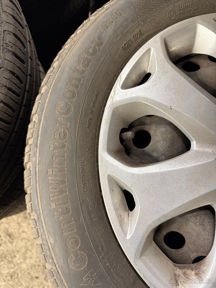 Plech.disky s pneumatikami Ford-zimní - 3