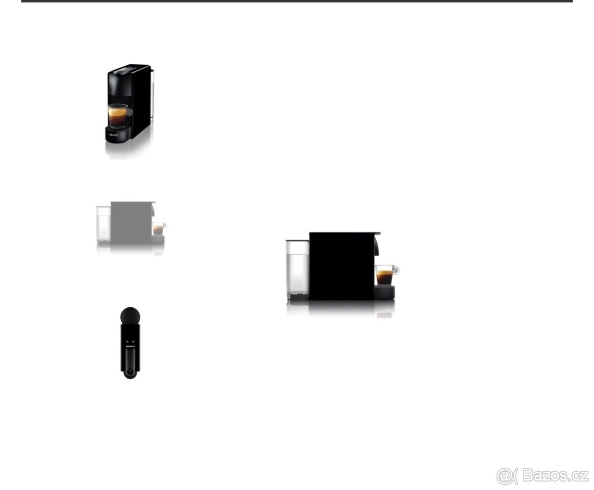 Kávovar Nespresso mini black - 3