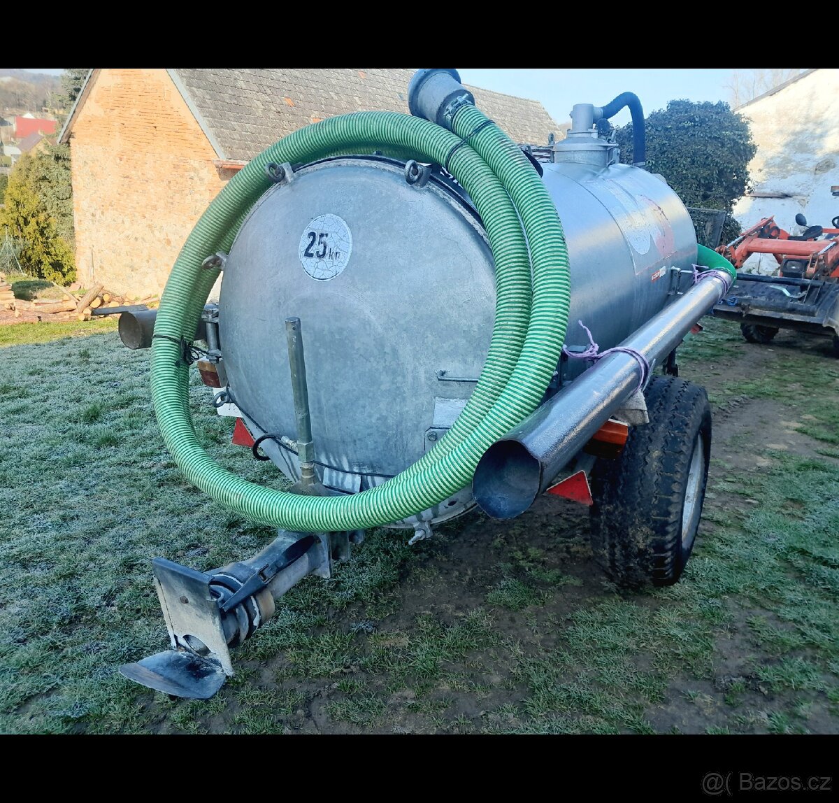 Fekální přívěs 3 m³ - 3