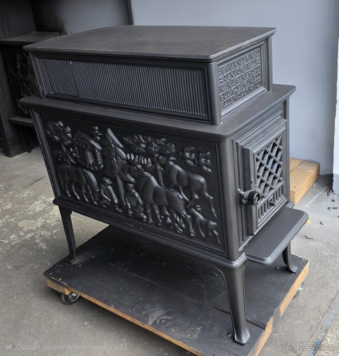 Litinová kamna Jotul F 118 N černý lak - 3