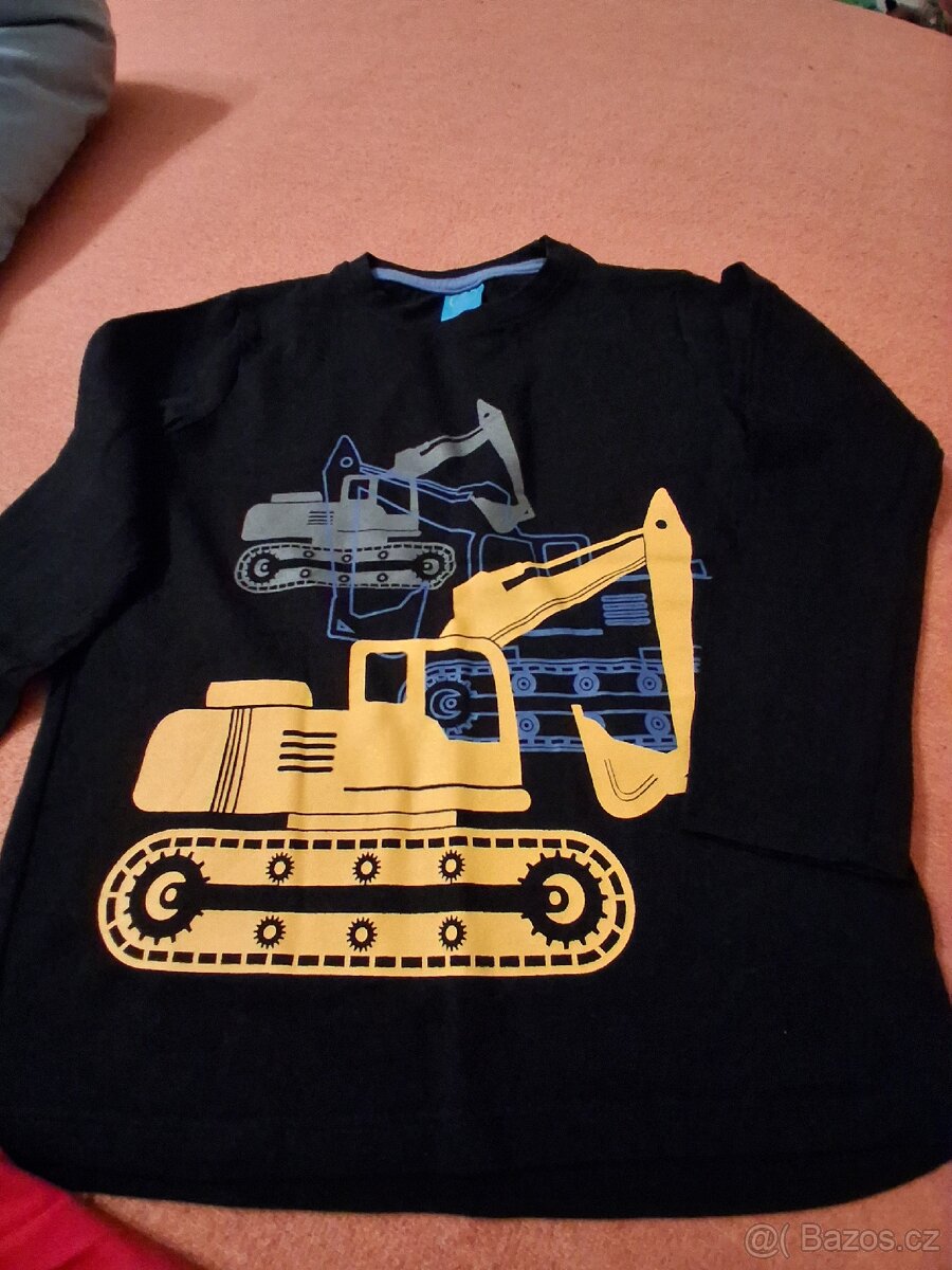 Chlapecke trika dl. rukáv 3 ks 116-128 - 3