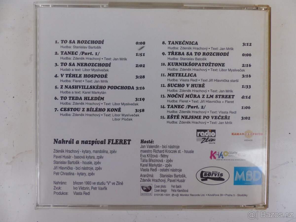 CD Fleret : Second Hand - vydání r. 1993 - 3