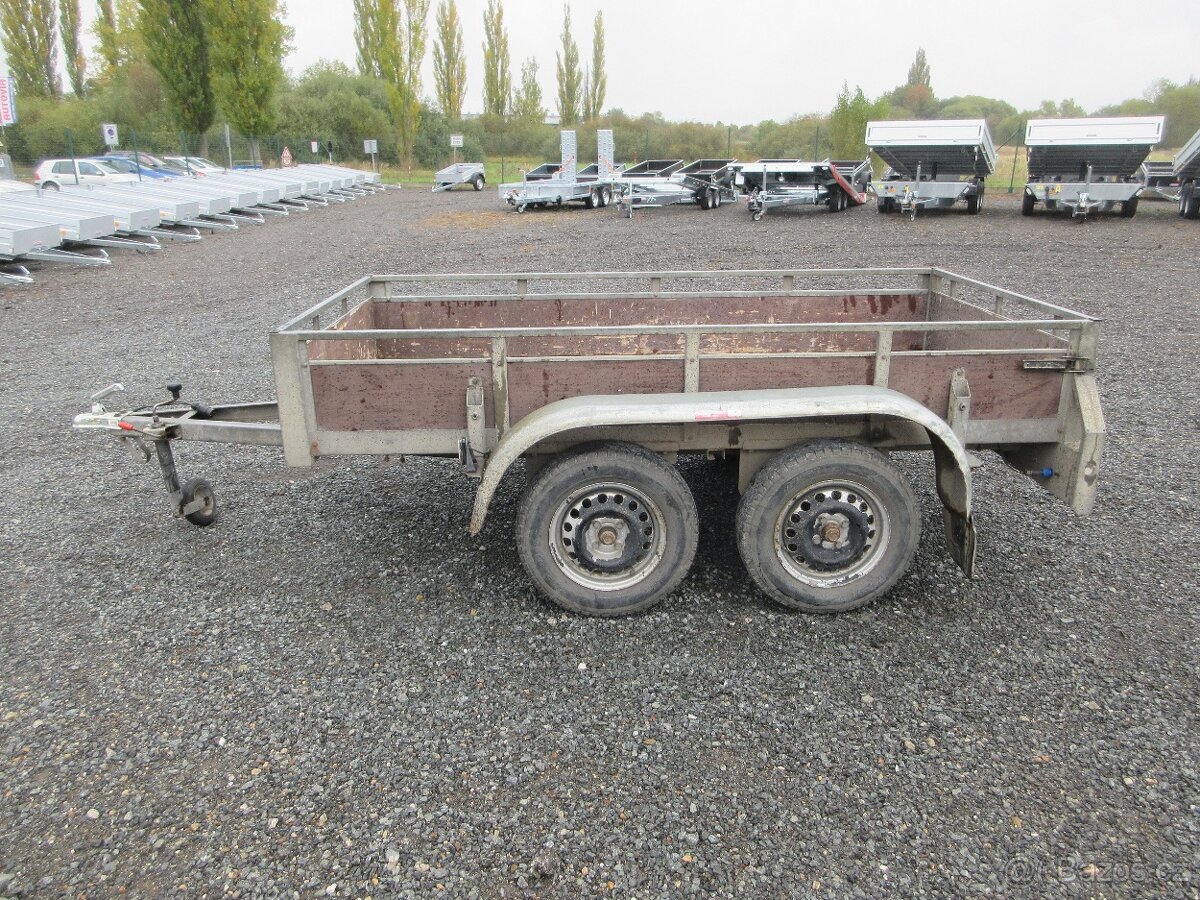 Bazarový dvouosý přívěs LPA N2 2,50x1,27/0,30 RE - 3