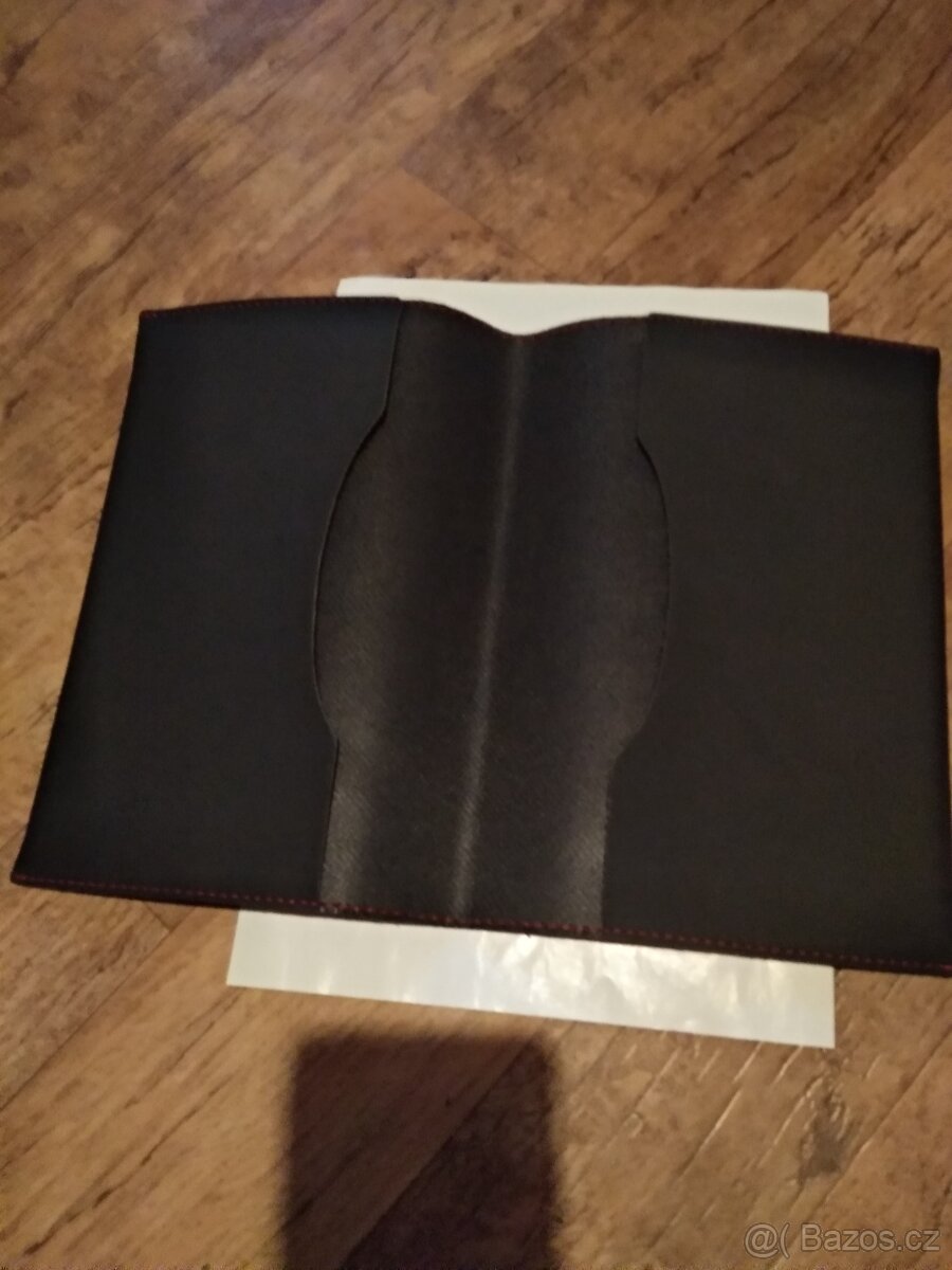 Kožené pouzdro na papíry k autu Alfa Romeo originál - 3