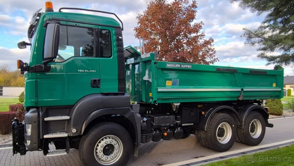 MAN TGS 26.480 - 6x4 – Meiller S3 + Bordmatik - 3