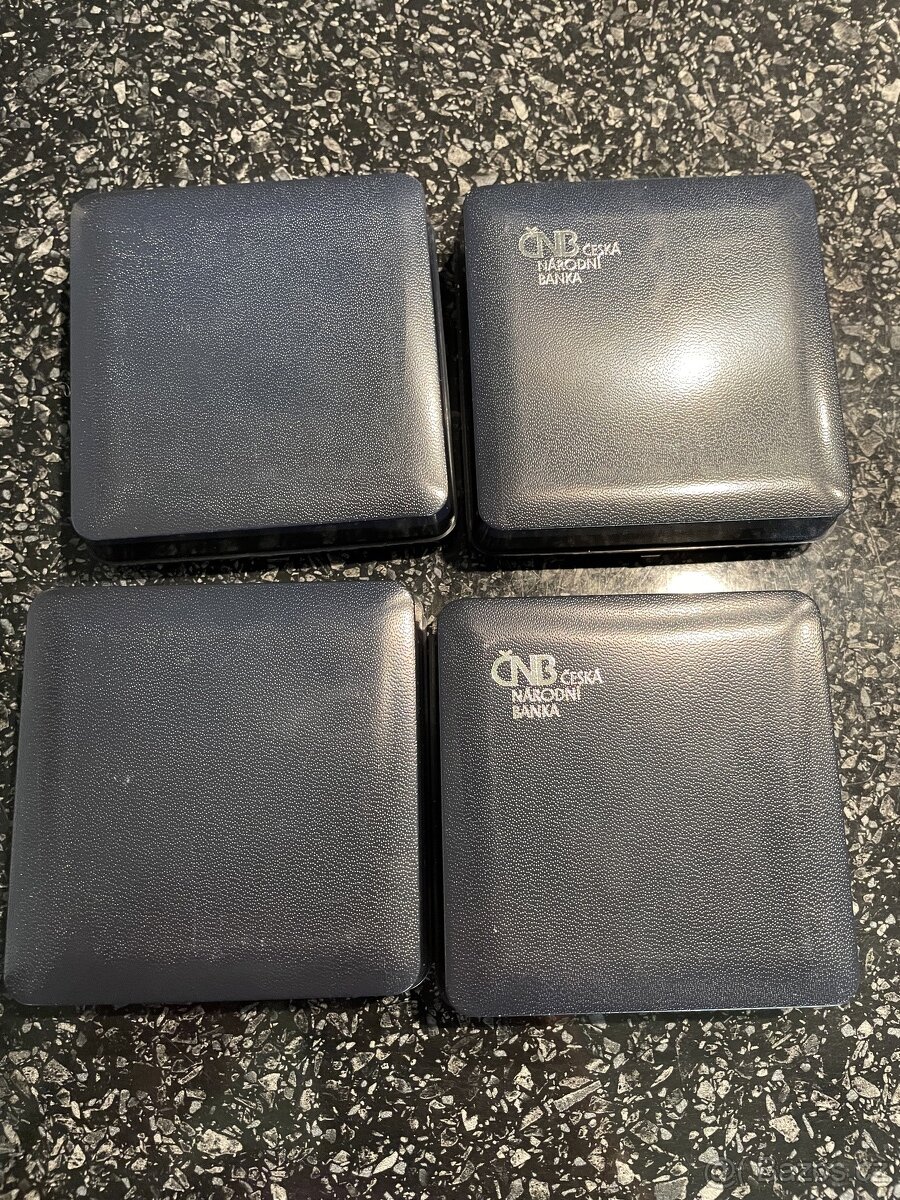 4x 500,- mince ČNB JAWA, TATRA PROOF+BK - 3