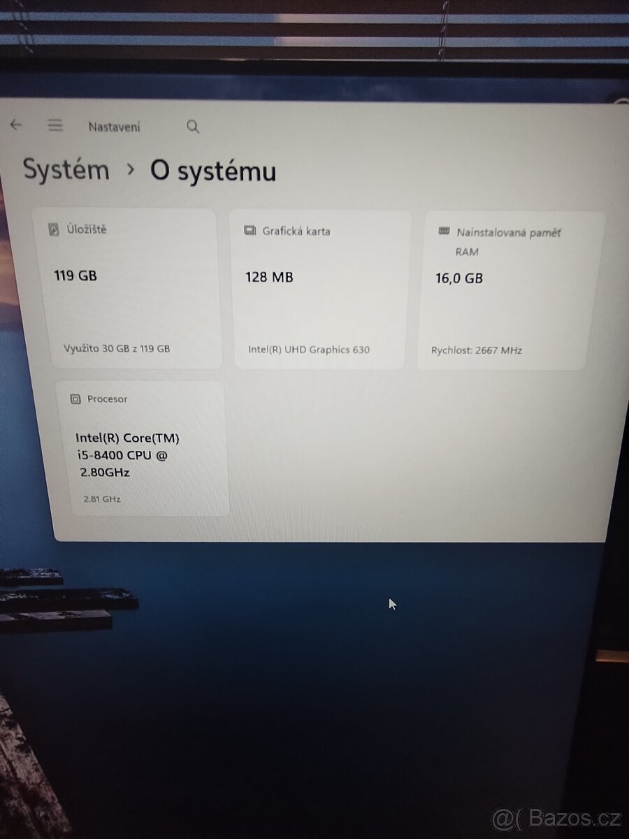 PC set HP Slim | Intel i5 (6 jader) | 16GB RAM | 24" IPS Mo - 3