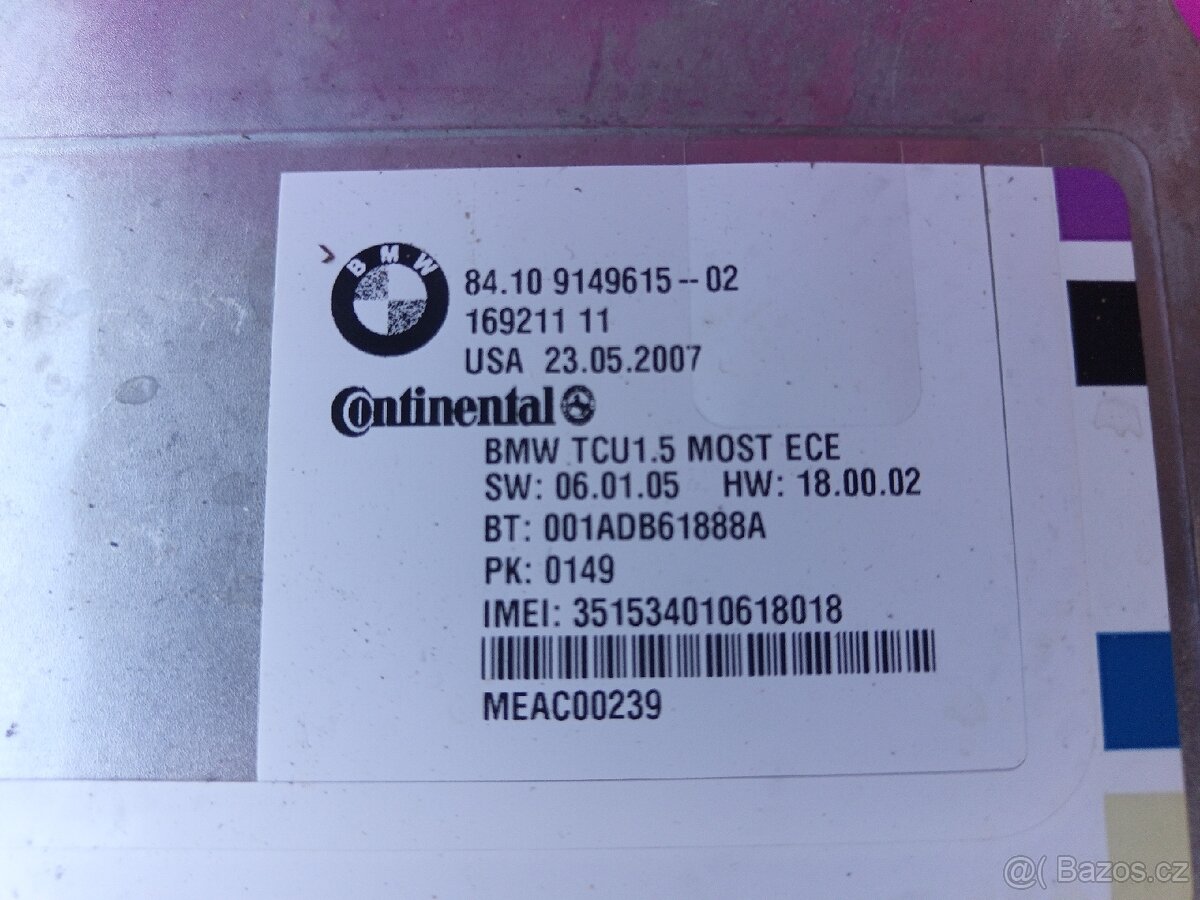 BMW E65 řídící jednotka Bluetooth - 3