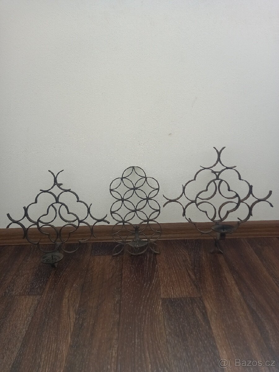 Svícen a nástěné svícny. - 3