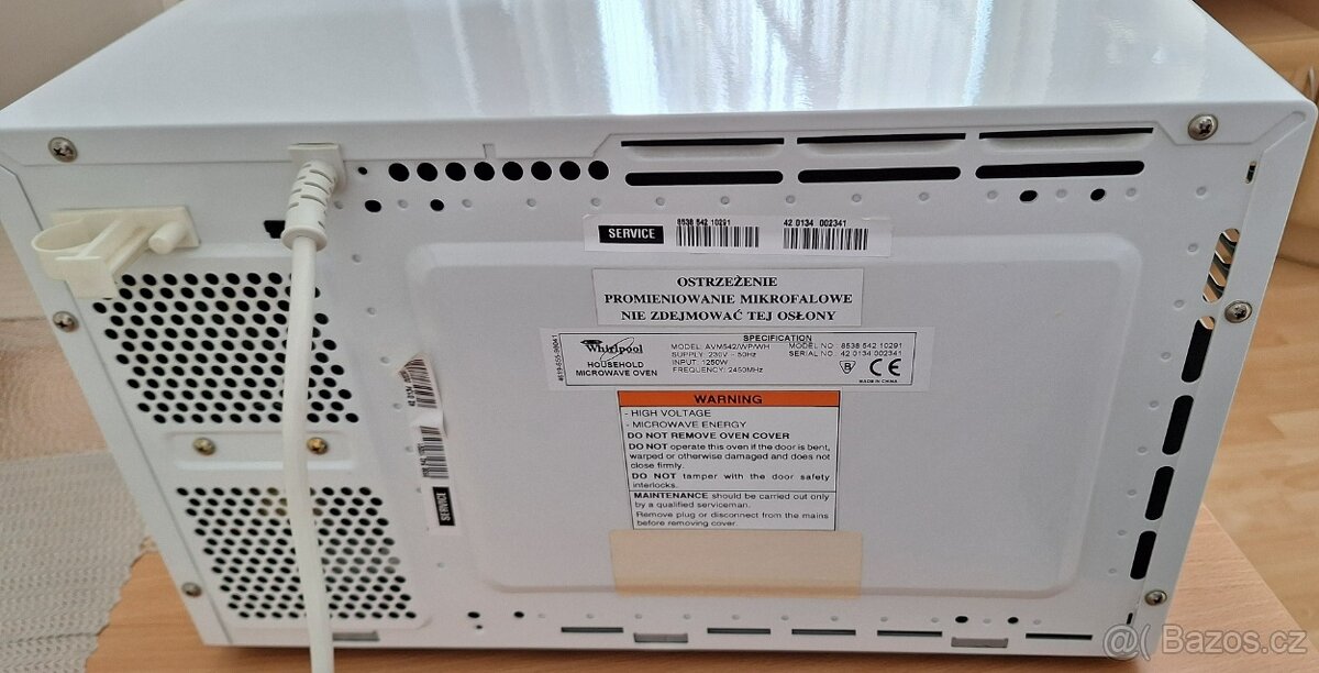 Mikrovlnná trouba Whirlpool - 3
