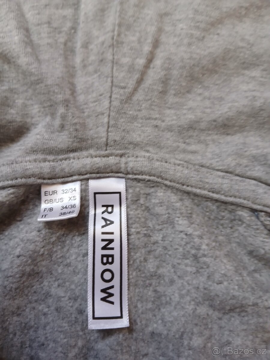 Šedá mikina s kapucí - 3